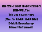 Telefonistin Job - Telefonistin gesucht Arbeit Stellenangebot 100 Homeoffice Tü